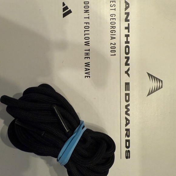 Adidas, Anthony Edwards AE 1 Low blue/black basketball shoes - Picture 7 of 12